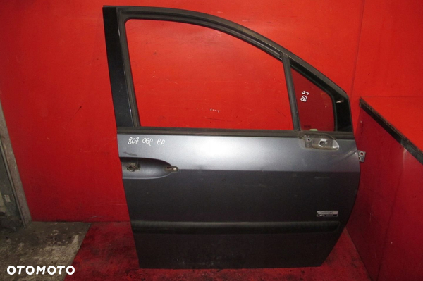 PEUGEOT 807 02- DRZWI PRAWE PRZÓD PRZEDNIE EZW