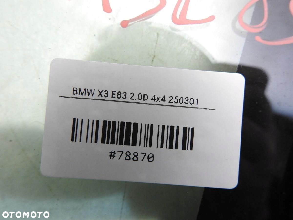 SZYBA KAROSERYJNA PRAWY TYŁ BMW X3 E83 43R-00021 - 4