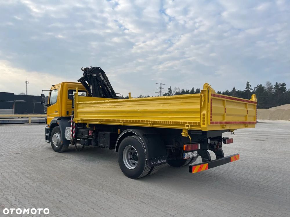 Mercedes-Benz ATEGO 1823 | 3-stronny Kiper + HDS Atlas 105.2 / Do Negocjacji - 2