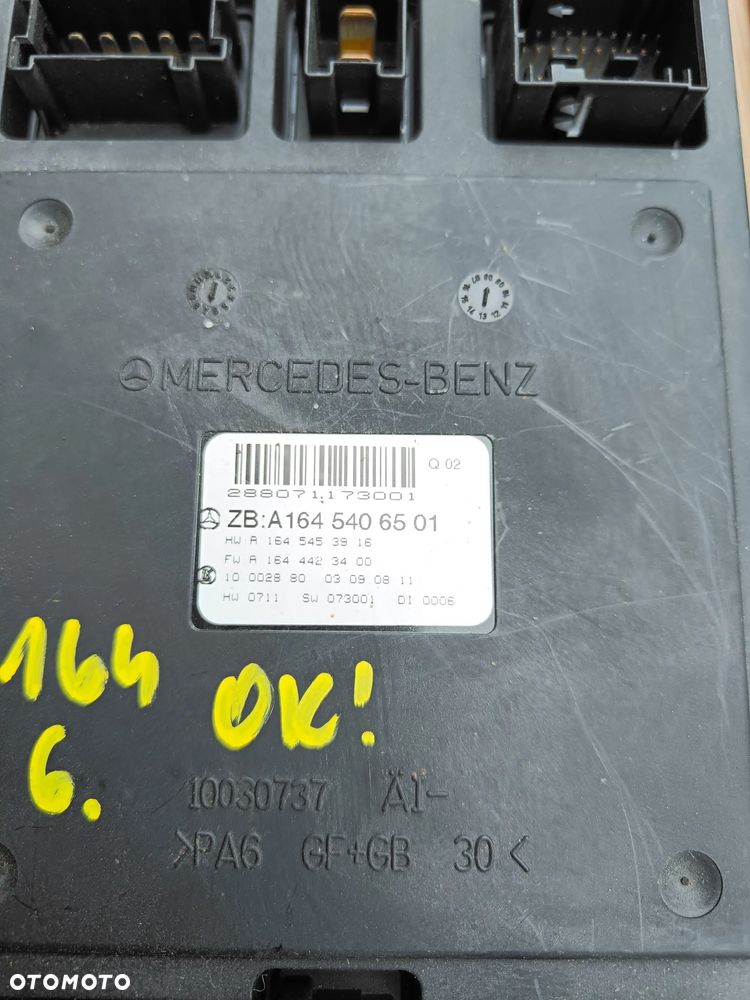 MERCEDES W164 ML X164 GL MODUŁ SAM PRZEDNI RÓŻNE NUMERY - 3