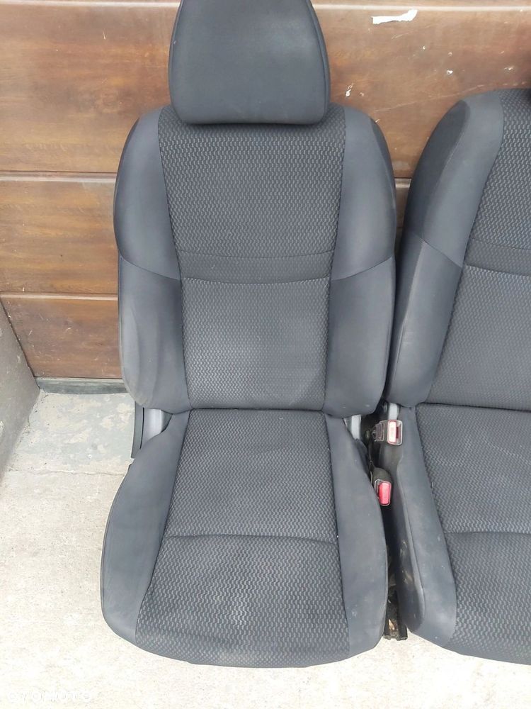 Nissan Qashqai II J11 fotel lewy prawy przód tył kanapa komplet - 2