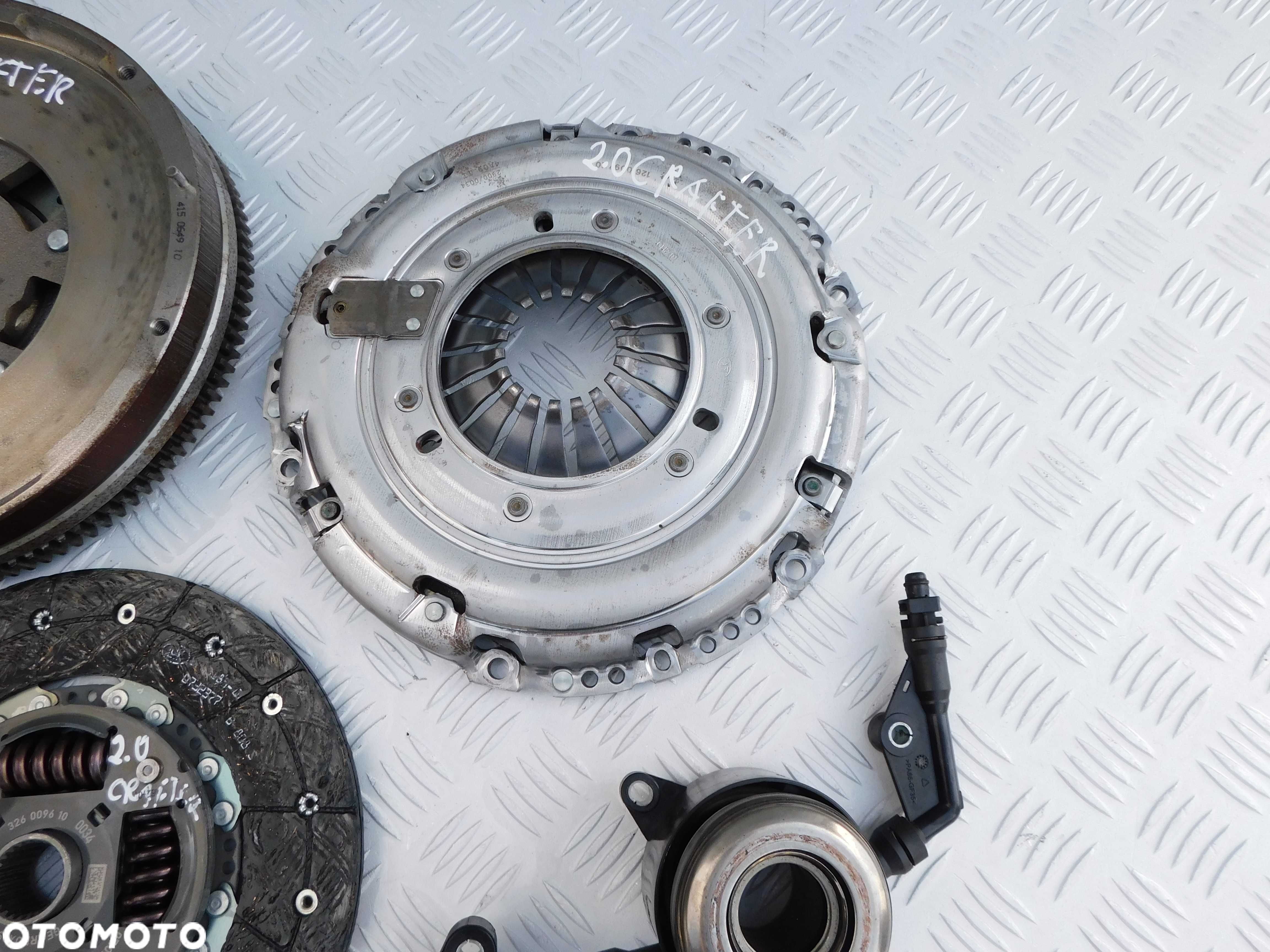 VW Crafter 2.0 dwumas tarcza kompletne sprzęgło LUK 11-16r ŁADNE - 6