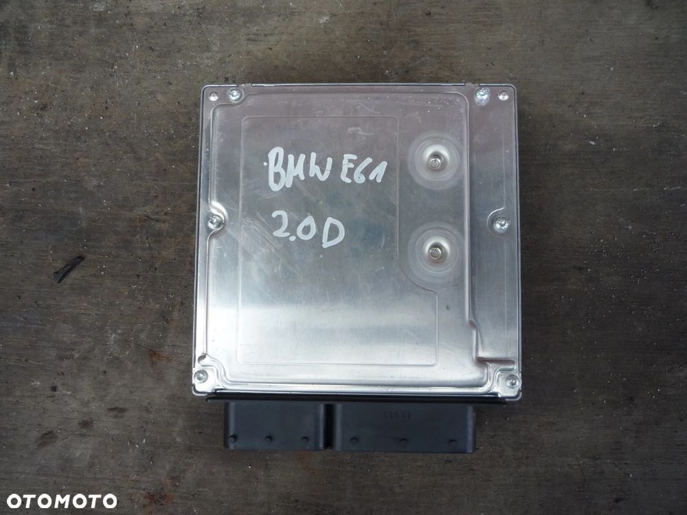 BMW E61 2.0D STEROWNIK SILNIKA DDE7799855 0281012754 - 1