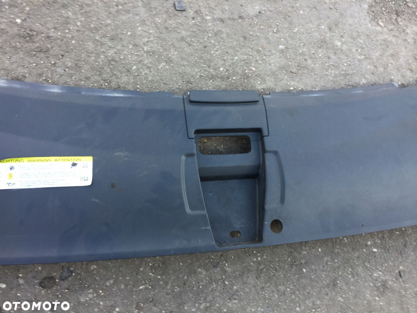 AUDI A8 D4 GÓRNA OSŁONA PASA PRZEDNIEGO 4H0807081 - 3
