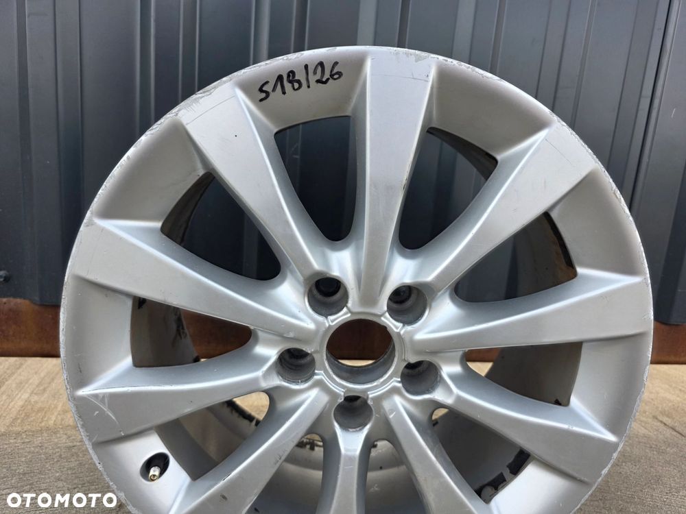 FELGA ALUMINIOWA AUDI A4 A5 A6 VW SEAT 8.0J R17 ET 39 4G0601025BH S18/26 OK - 5