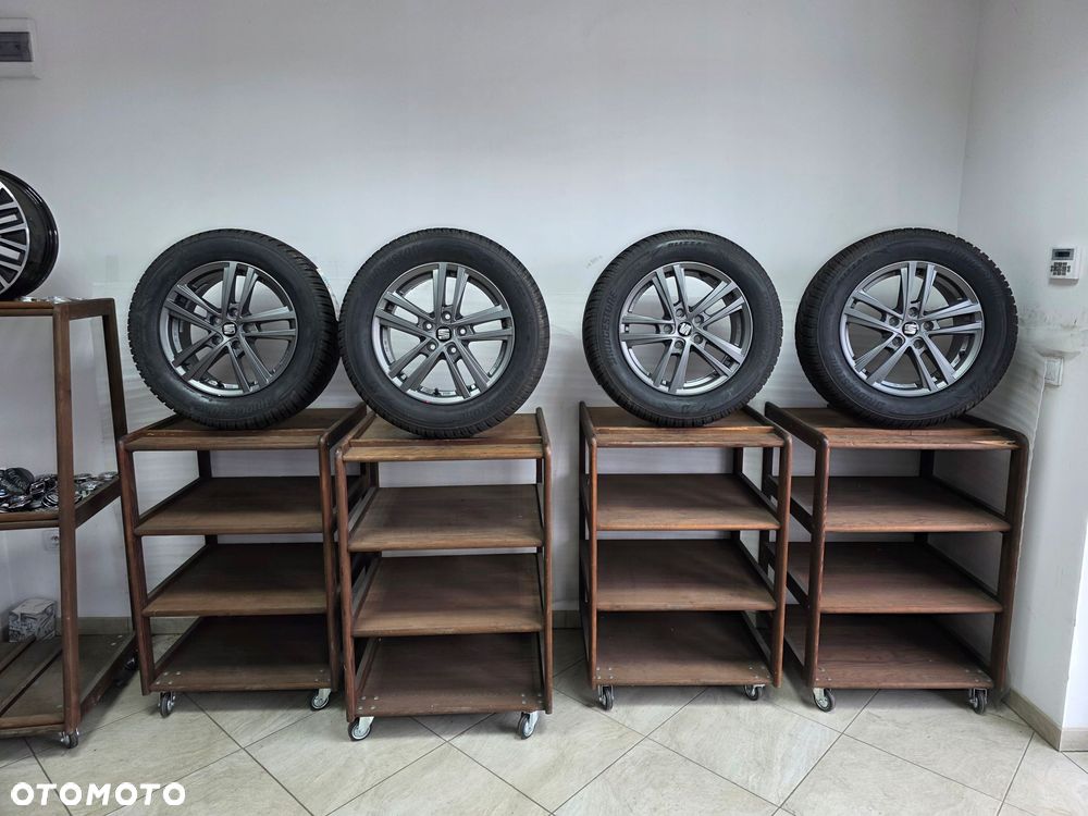 Grafitowe Koła Seat Ateca Skoda Karoq Bridgestone 215/60R16 16 2021 - 2