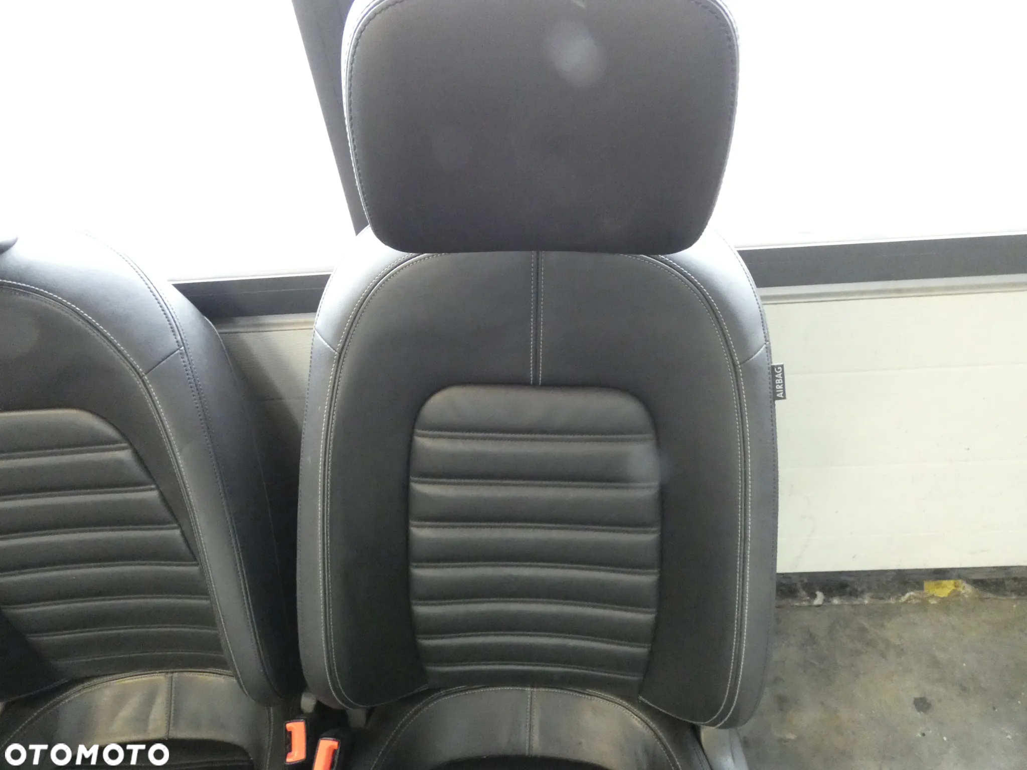 VW PASSAT CC LIFT GRZANE FOTELE PRZÓD TYŁ KANAPA KOMPLET CZARNA SKÓRA GORLICE - 5