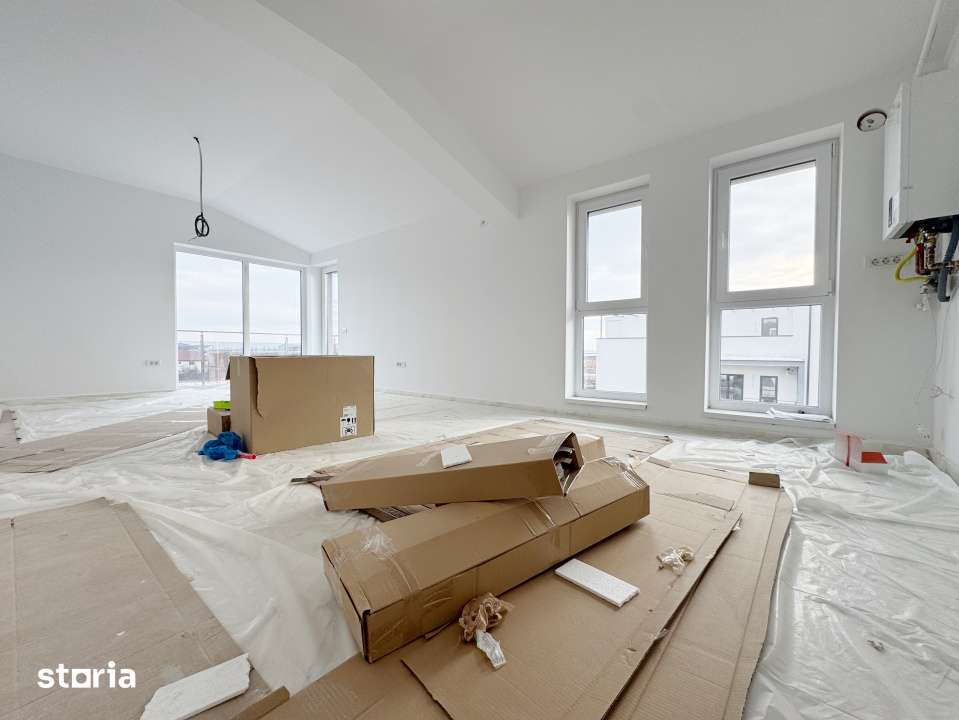 Penthouse 3 camere decomandat, 70mp utili, 30mp terasa, Giroc-Braytim — fotografia 1