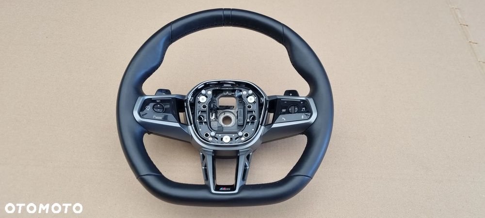 BMW 5 G60 G61 M-PAKIET 2023- Kierownica Skóra Łopatki Oryginał - 1