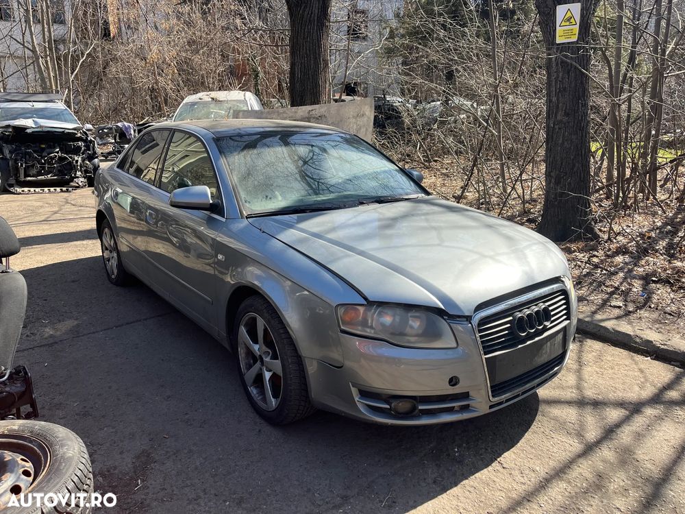 Dezmembrez Audi A4 B7 2.0 TDI 2006 gri inchis BLB - 4