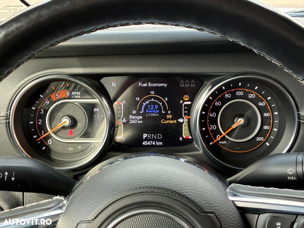 Jeep Gladiator 3.0L V6 AT8 4x4 264 CP Overland - 26