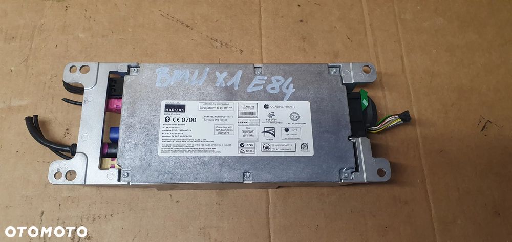Moduł sterownik bluetooth BMW X1 E84 Lift 9257162 - 5