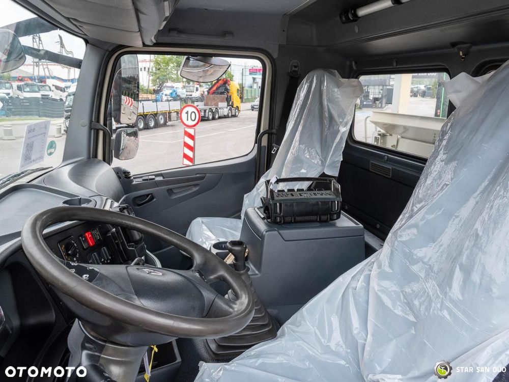 Mercedes-Benz AXOR 1833 4x4 HIAB 166 HDS Żuraw Wywrotka Chwytak - 17