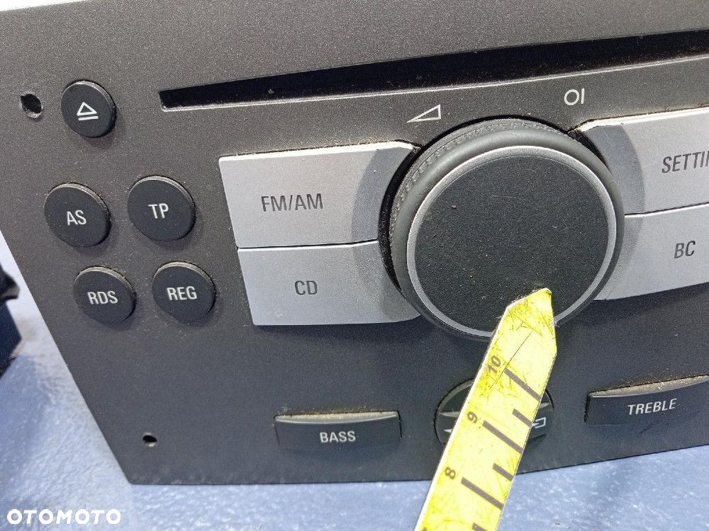 OPEL ZAFIRA B ASTRA H RADIO FABRYCZNE CD30 WYŚWIETLACZ 13190856 - 10