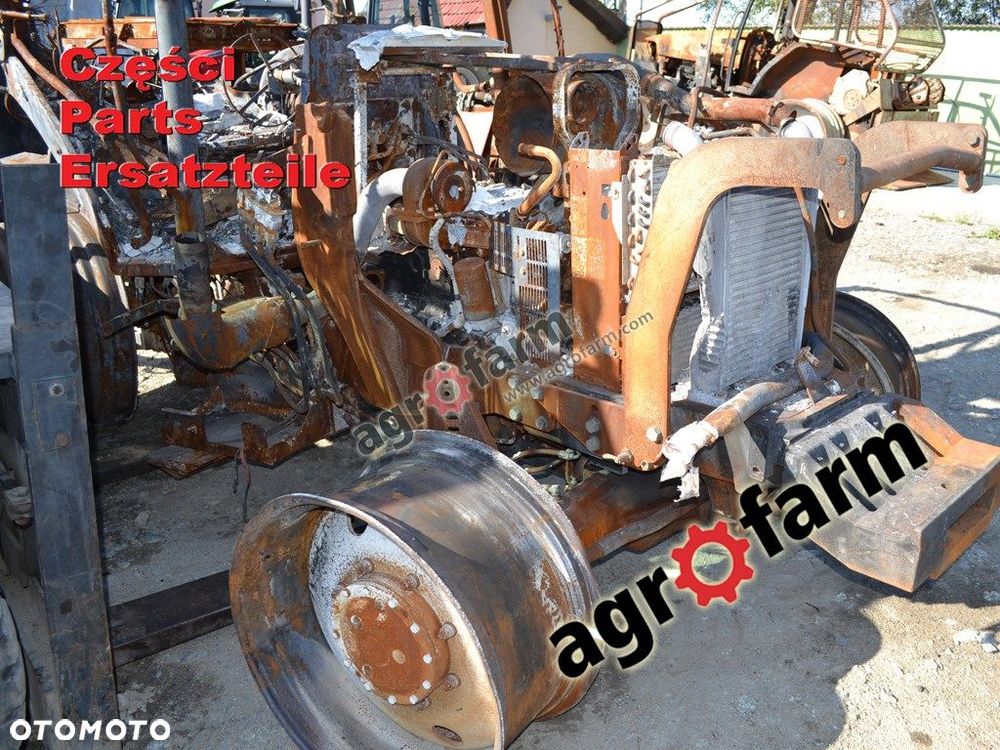 Case MXU 135 części, silnik, skrzynia biegów, oś - 2