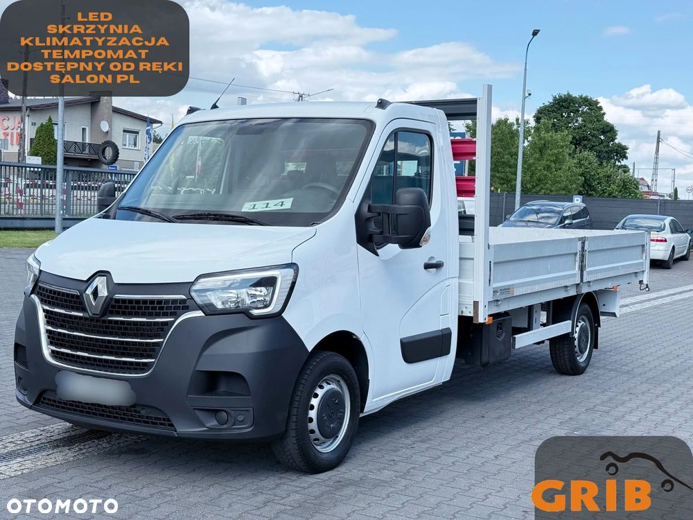 Renault Master 136 DCI Skrzynia Burtowa 3-miejsca Salon PL - 1