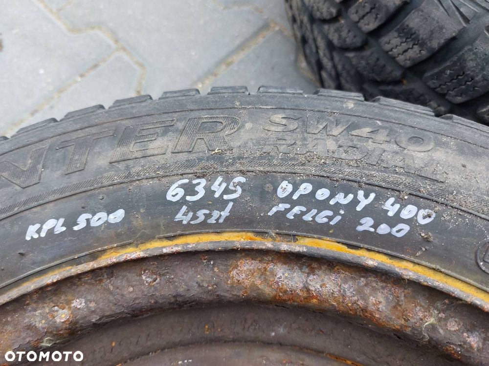 FELGI STALOWE 4 SZT 4x100 5,5Jx14 FI54,1 MAZDA 323F - 2