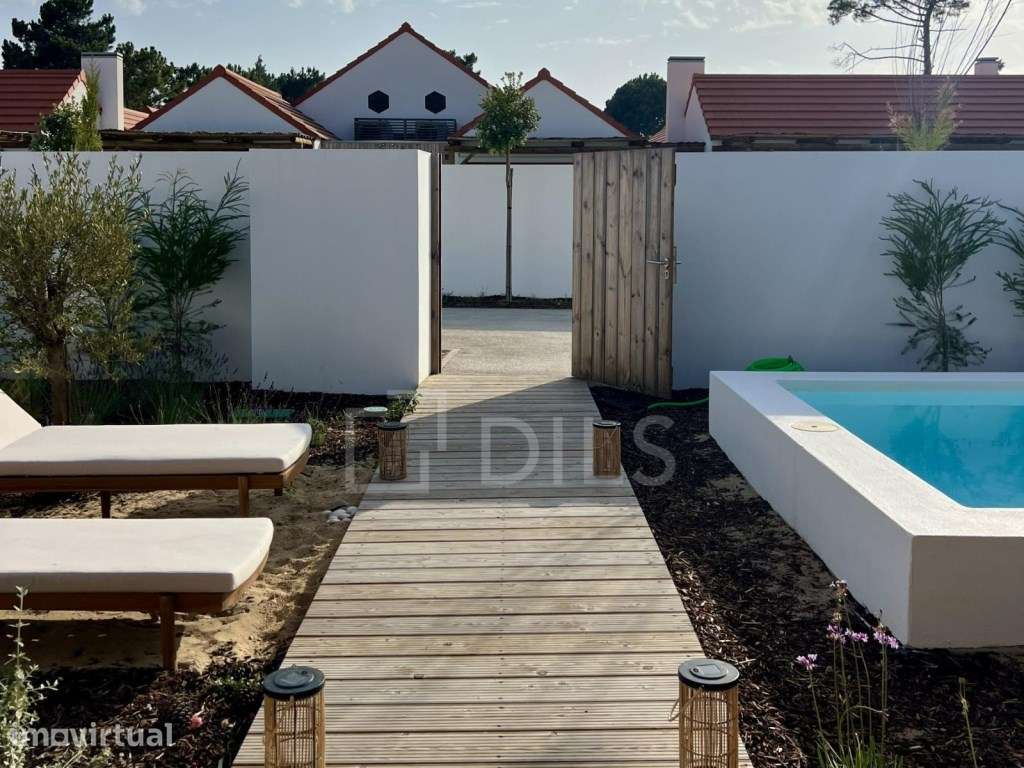 Moradia T3, nova, com jardim privativo e deck exterior, na Comporta - Grande imagem: 4/32