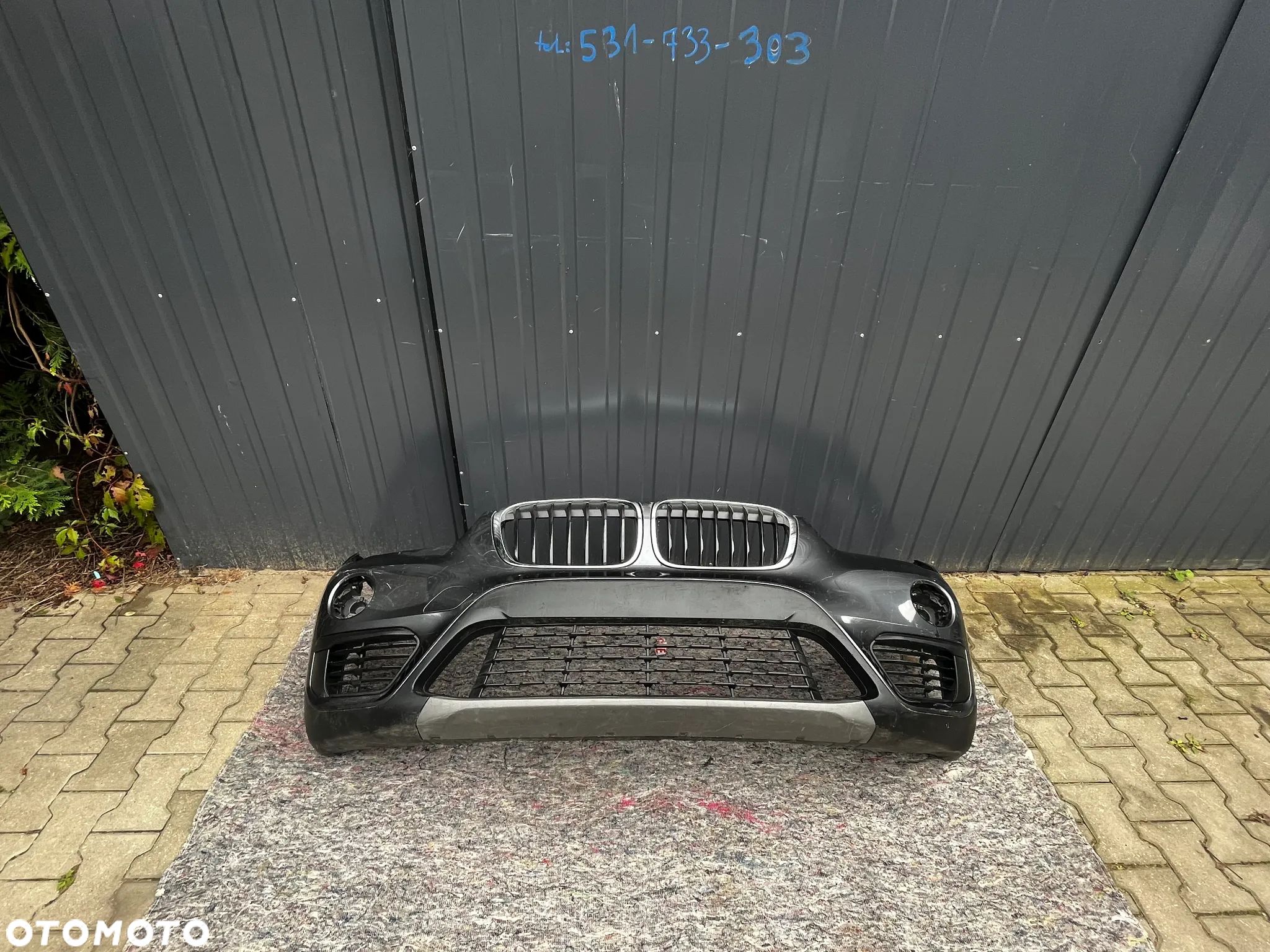 ZDERZAK BMW X1 F48 CAŁY ORYGINAŁ DEMONTAŻ - 1