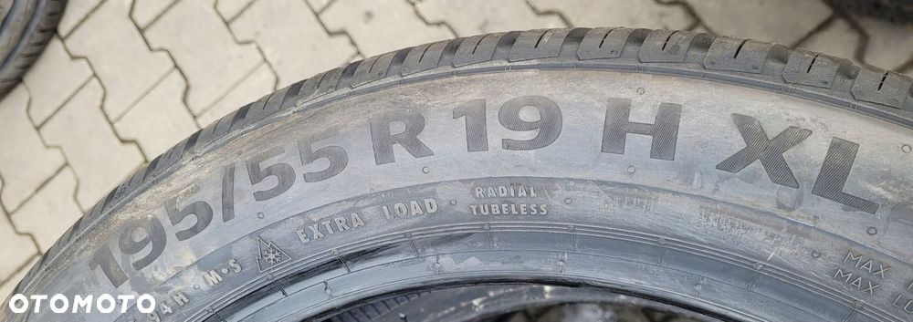 4x Continental AllSeason Contact 195/55R19 94H XL W26A - 9