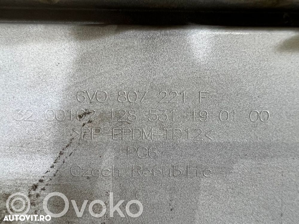 Bara fata Skoda  Fabia 3 facelift , 2019, 2020, 2021, 2022, cod origine OE 6V0807221F - 8