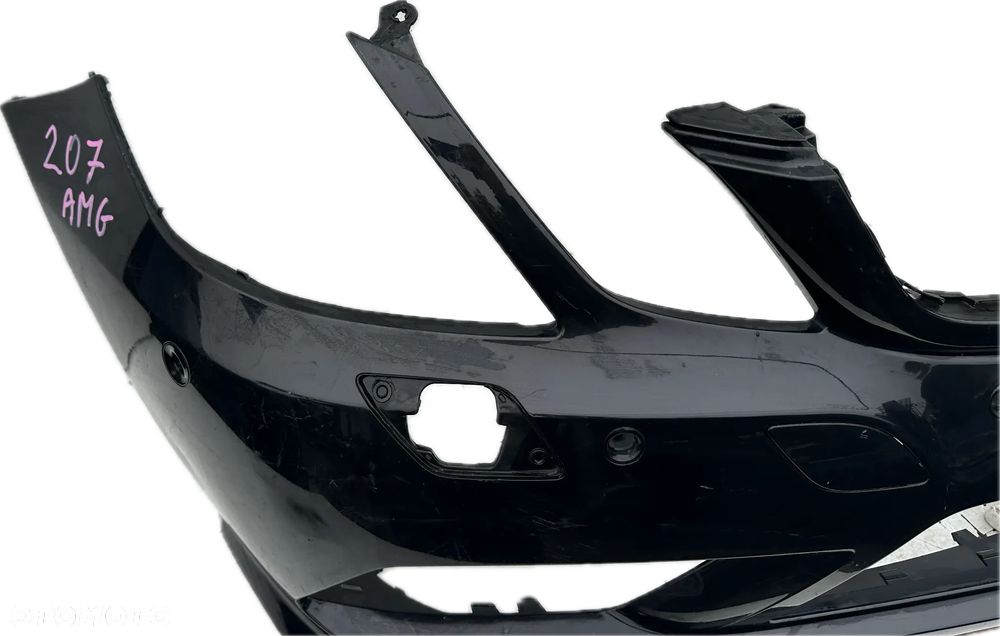 ZDERZAK AMG PRZOD PRZEDNI PDC PTS XENON SPRYSK 197 LAK MERCEDES E W207 ORYGINAL DEMONTAZ 2078852725 - 2