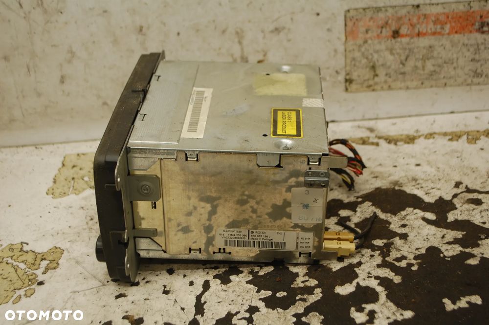 RADIO FABRYCZNE 1K0035186JX RCD300 VW GOLF V JETTA V 1K0035186J - 6