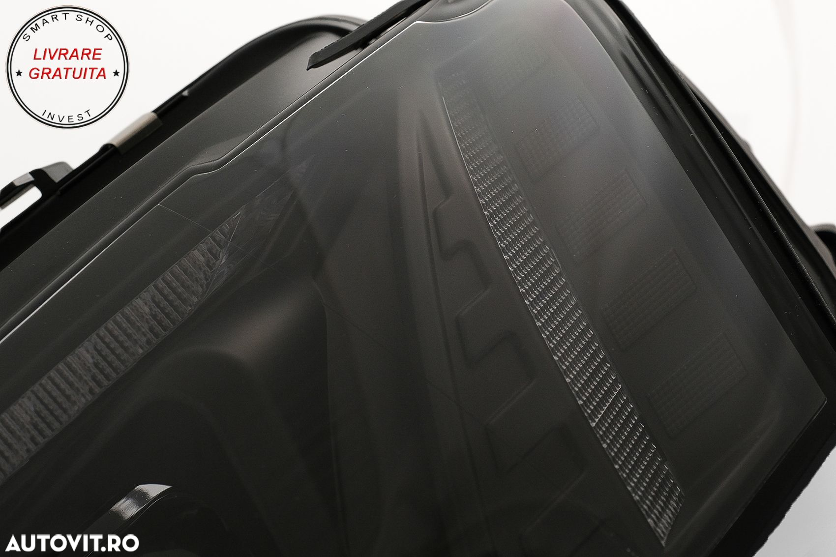 Faruri LED DRL Audi A4 B8.5 Facelift (2012-2015) Negru Semnal Dinamic- livrare gratuita - 16