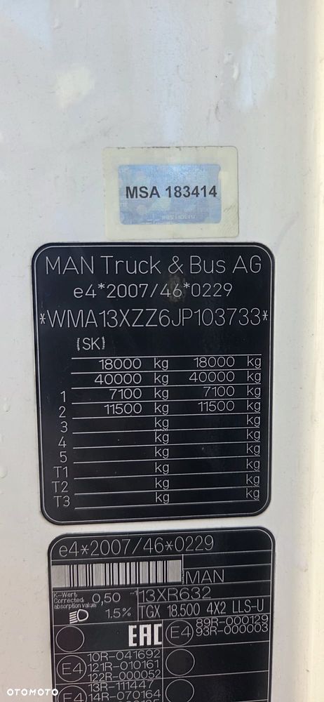 MAN TGX 18.500 - 9