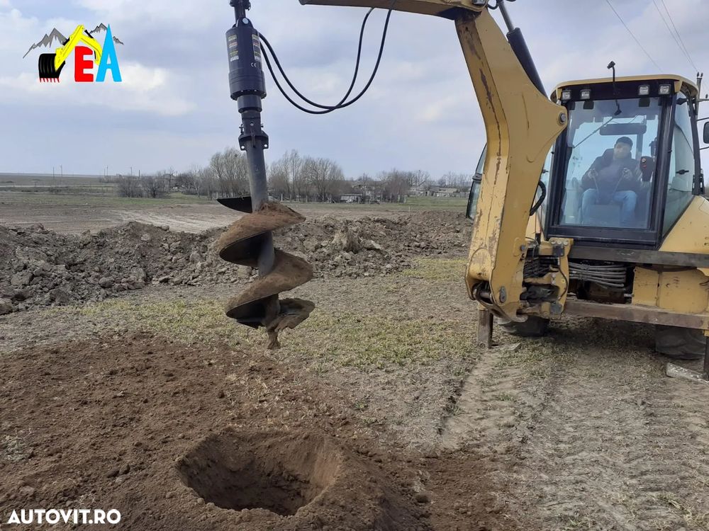 Foreza burghiu pamant excavator Digga PD7 - 4