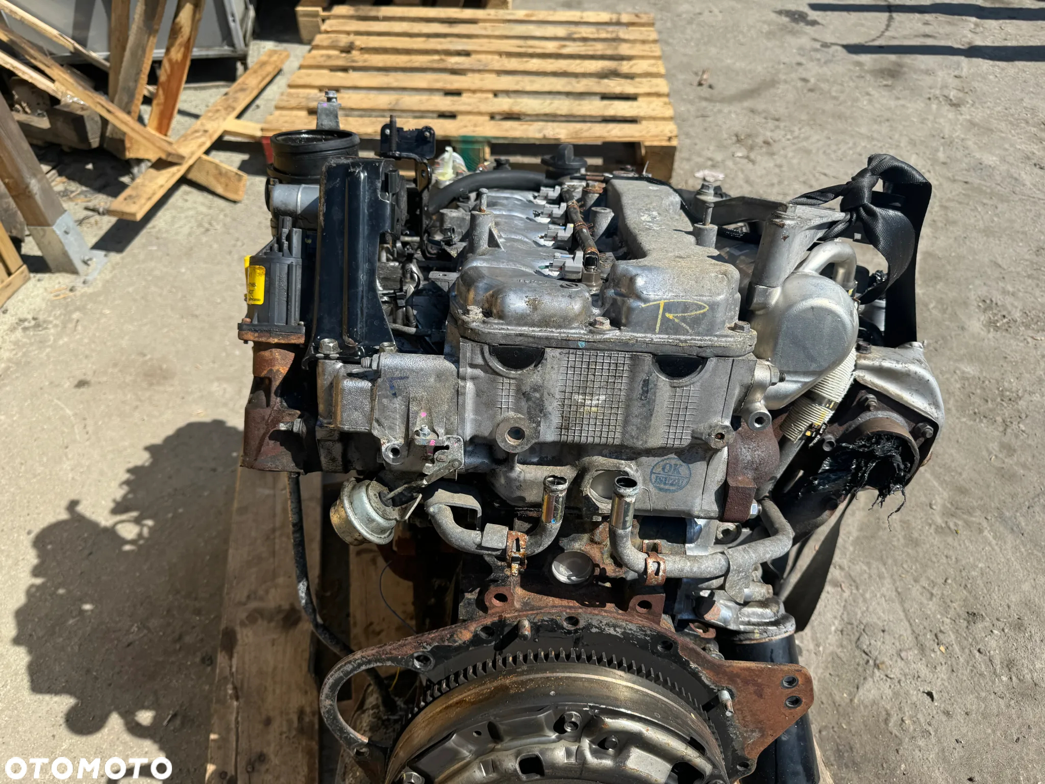 silnik 4jk1 2.5 isuzu d-max Euro 4 Kompletny 177 tys - 4