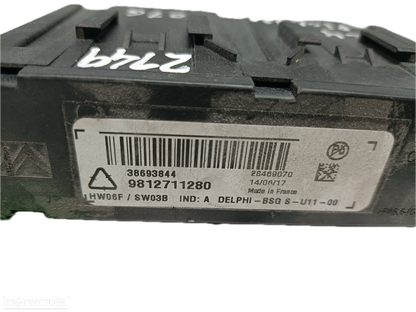 Módulo Eletrónico Citroën C4 Picasso Ii - 3