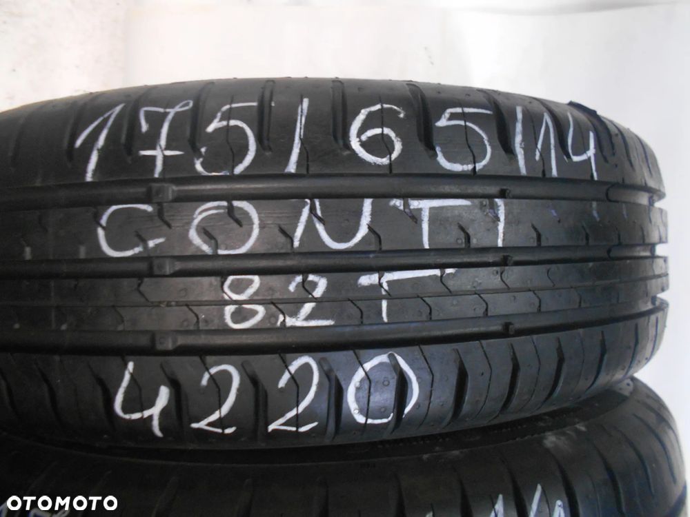OPONY 175/65R14 CONTINENTAL CONTI  ECO CONTACT 5 DOT 0122 / 4220 7.6MM - 2