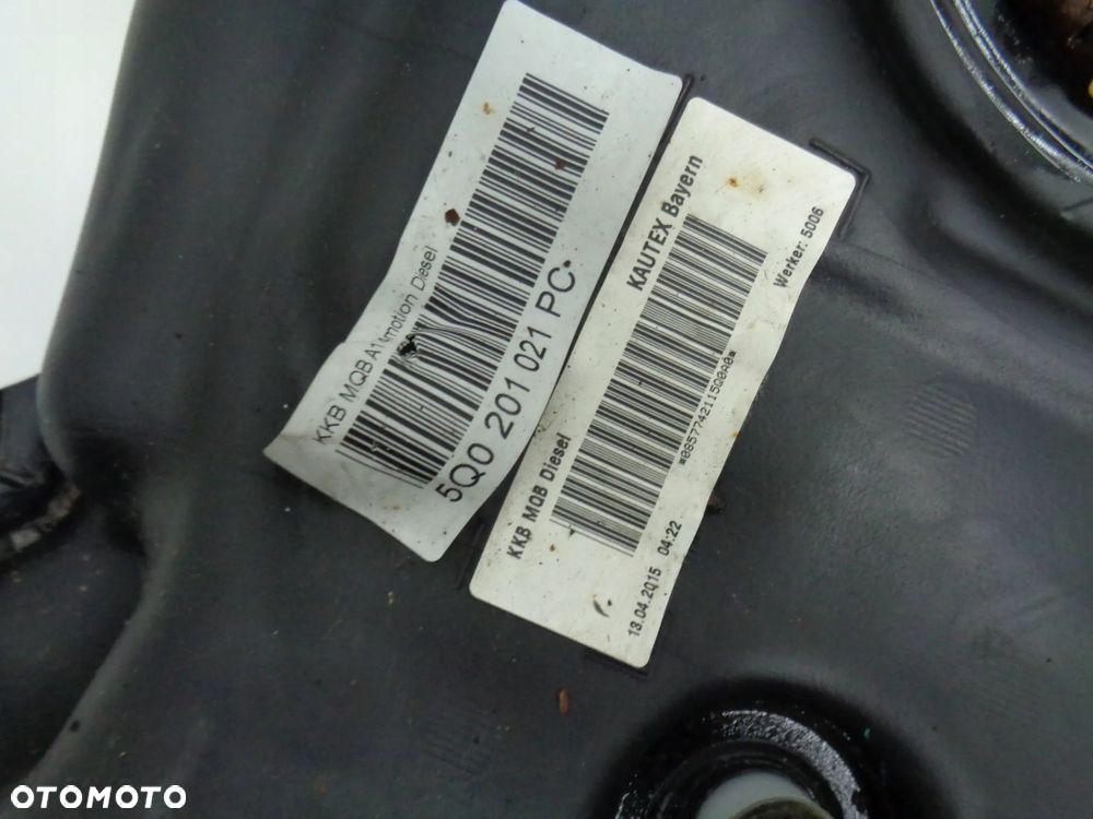 vw golf vii 7 2.0 tdi 4x4 zbiornik paliwa bak quattro 5q0201021pc - 4