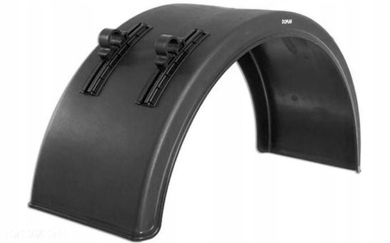 nadkole błotnik plastikowy tylny 430mm z mocowaniem - 1