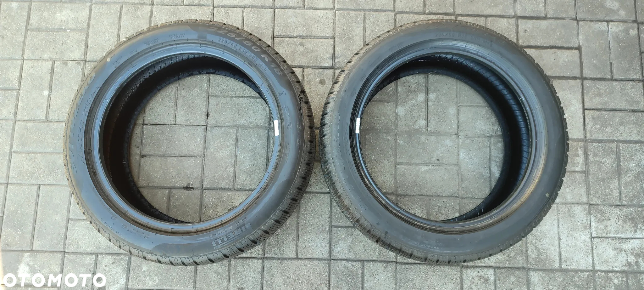 OPONY ZIMOWE 225/50R18 PIRELLI SOTTOZERO WINTER 210 SERIA II (1116) ZIMA 9mm 2 SZTUKI PARA - 2
