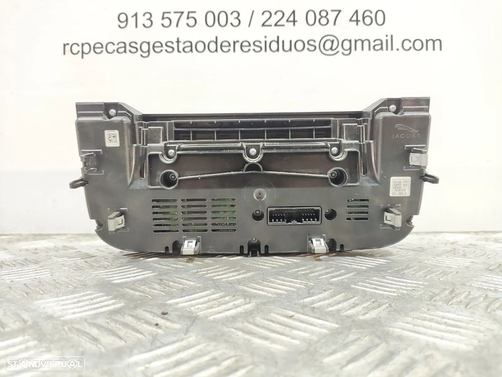 Climatronic Botões Ar Condicionado Jaguar XE X760 GX73-18C858-GF 2016 a 2024 - 7