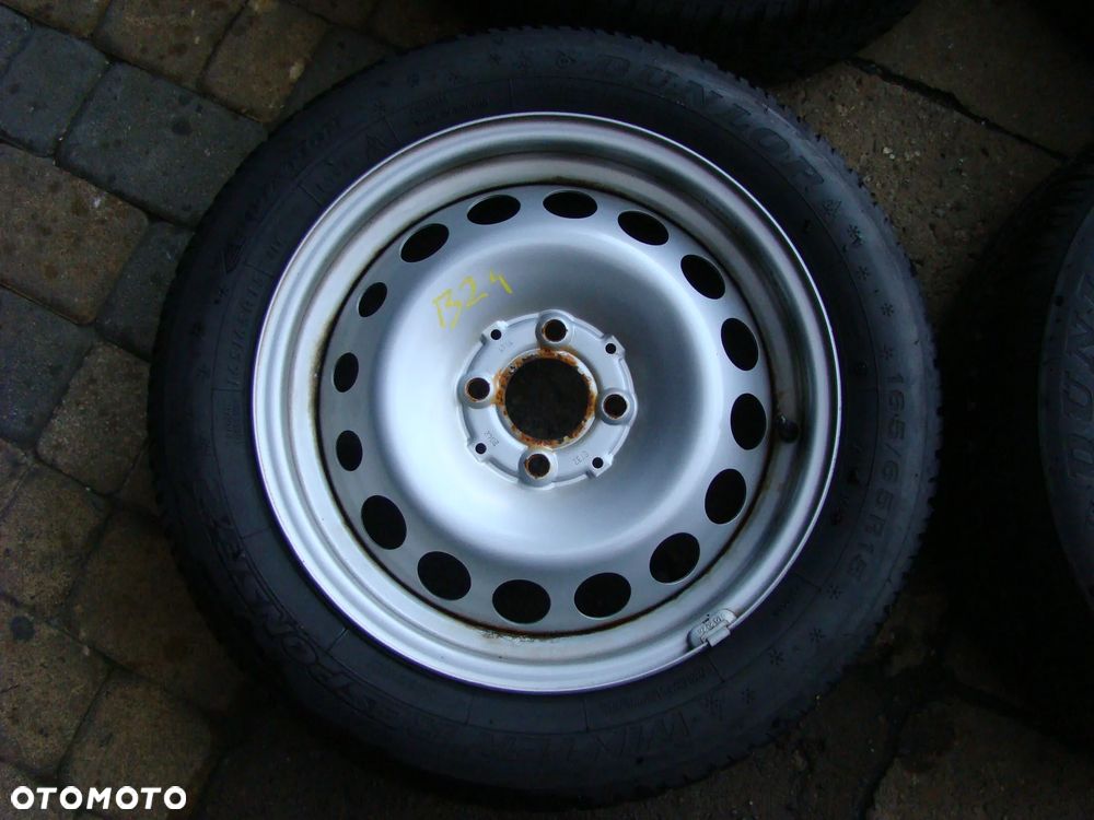 B24 4x100 Smart ForTwo ForFour 453 Renault Twingo 5,5Jx15 185/60 i 5jx15 165/65 zima czujniki - 2