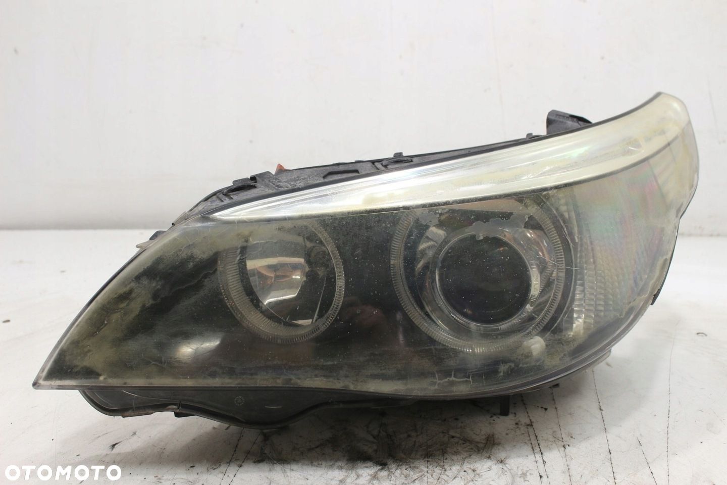BMW E60 E61 LAMPA LEWY PRZÓD XENON EUROPA USZKODZONA - 1