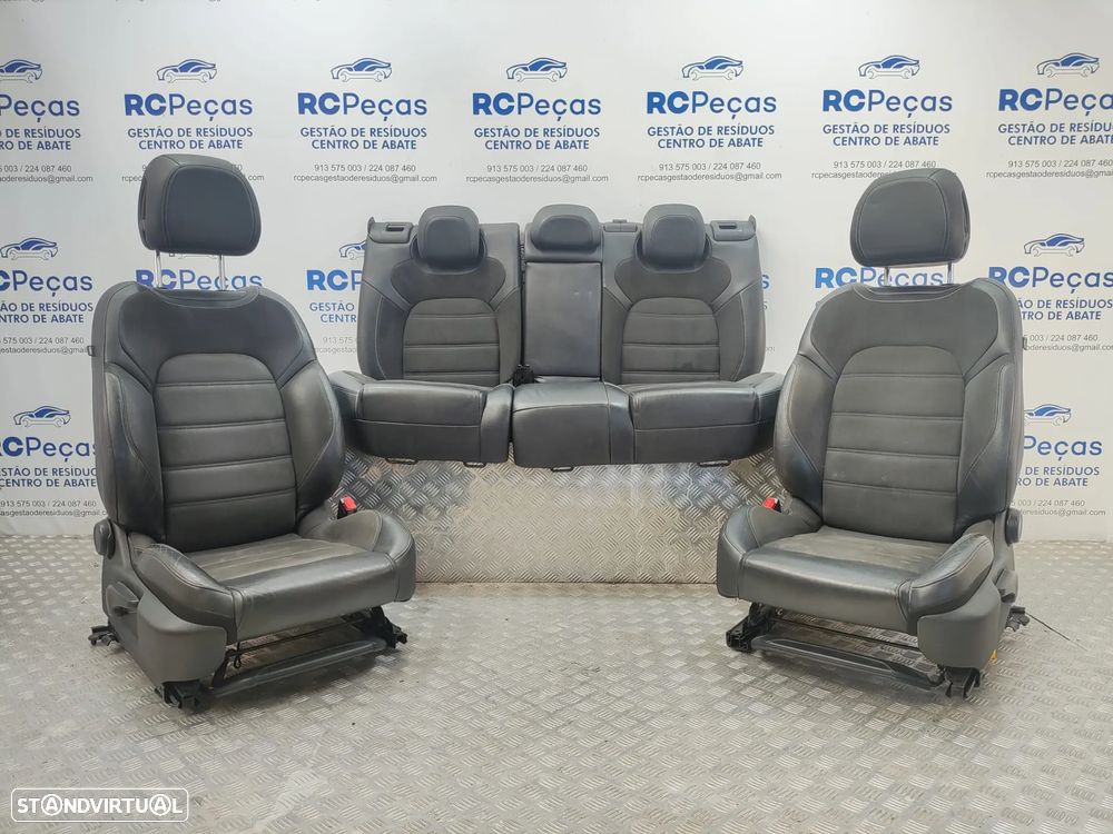Conjunto Bancos Pele Alcantra Frente Frontais Tras Traseiros Originais Citroen DS DS5 Sport 2011 - 2018 - 1