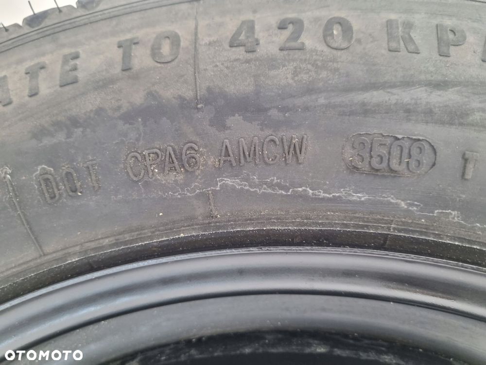 KOŁO DOJAZDOWE Ford C-Max Focus Mk2 II 125/90 R16 5x108 1S71MH dojazdówka - 6