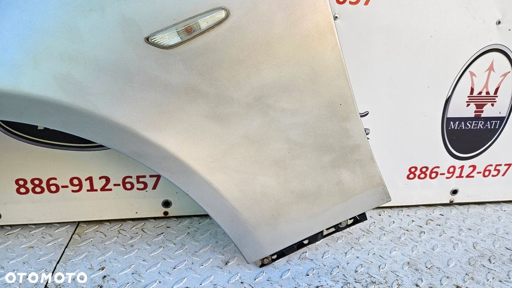BMW 5 E60 E61 Błotnik przód lewy Błotnik przedni lewy  kolor srebrny Titansilber - 3