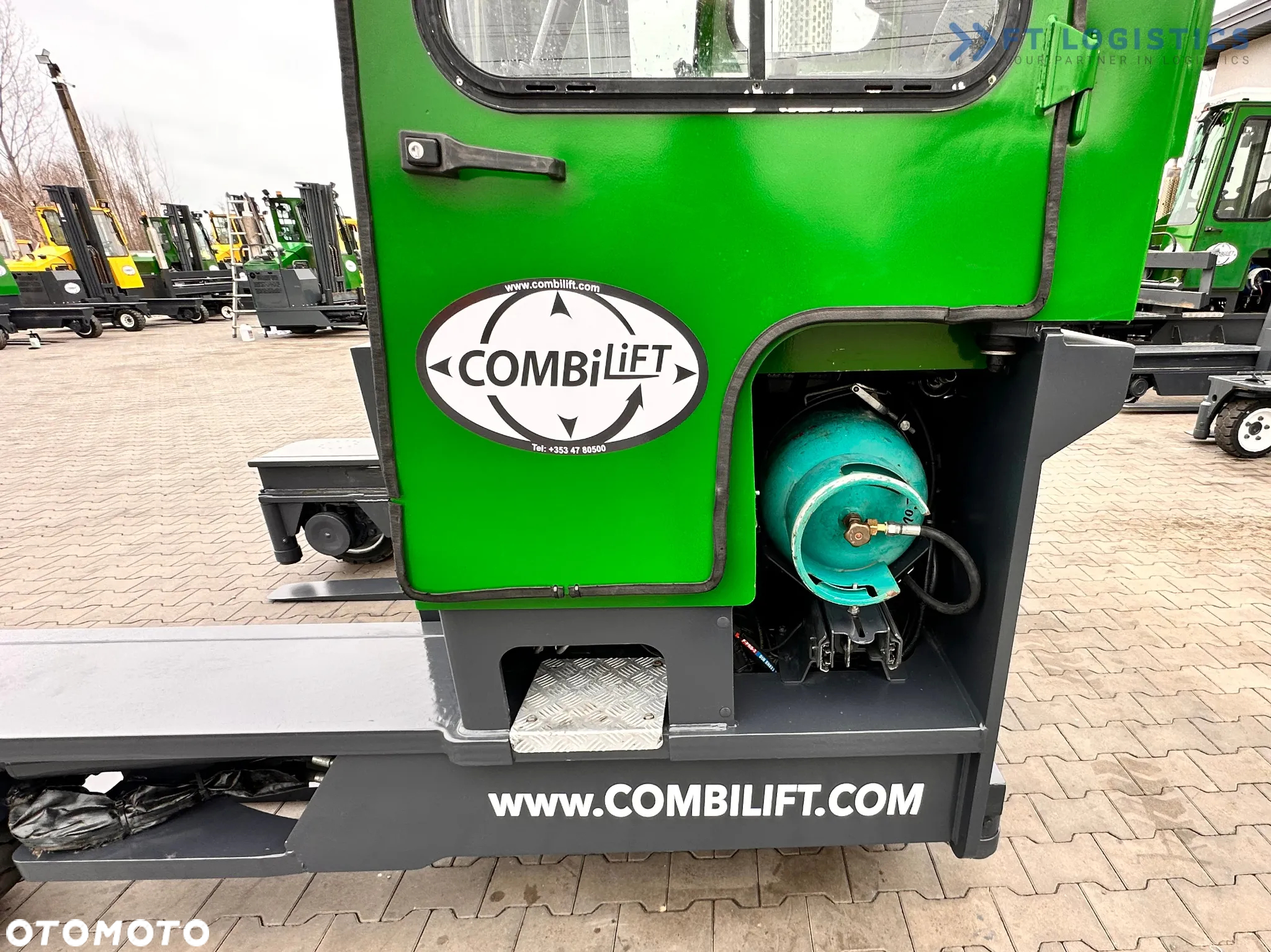 Combilift C4000 / LPG / DUPLEX / WYSOKOŚĆ PODNOSZENIA 550CM / WOLNY SKOK / JAK NOWY - 9