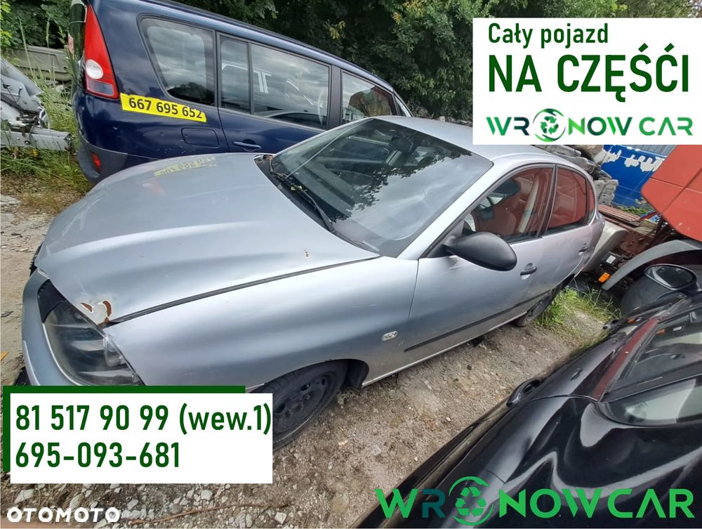 Seat Cordoba II (02-09r.) 1.4 B 73 KM. Silnik BBY pasuje do BKY Skrzynia GRZ 17103 pasuje do GET ; GKX lakier LS7N. GWARANCJA !!! Przód Tył Zestaw Komplet Drzwi Klapa Zderzak Błotnik Maska Grill Atrapa Szyba Pas Lampa Lusterko Boczki Fotel Kanapa Kokpit Deska Rozdzielcza Przełącznik Włącznik Sterownik Przewody Wiązka Instalacja Moduł Komputer Czujnik Listwa Pompa Alternator Wtryski Głowica Rozrusznik Kompresor Sprzęgło Dwumas Silnik Skrzynia ABS Klimatyzacji Paliwa Wspomagania Kolektor Turbina Przepustnica Zawór Chłodnica Koło Hak Belka Sanki Zawieszenie Mcpherson Półoś Amortyzator Wydech Tłumik Zacisk Most - 1