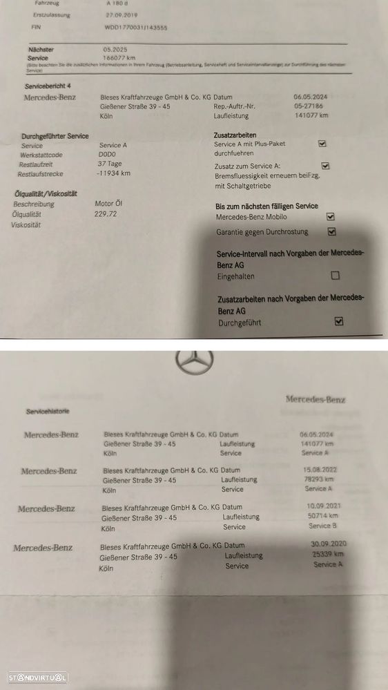 Mercedes-Benz A 180 d Progressive - 21