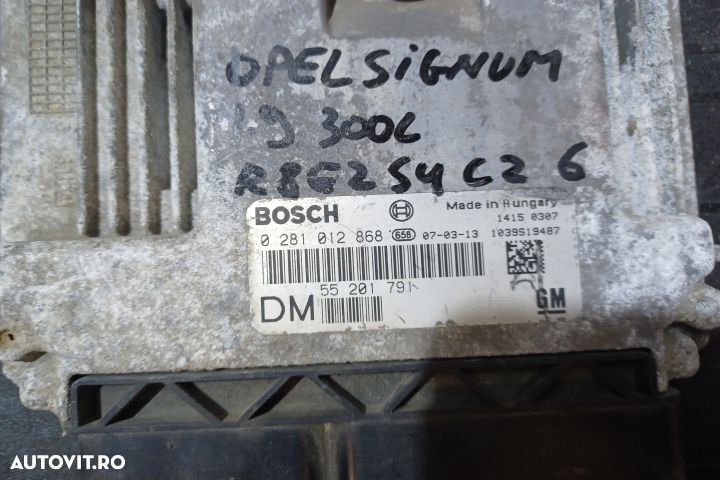 Calculator motor ECU 0281012868 - 1.9 0281012868 - 1.9 Opel Signum C - 3