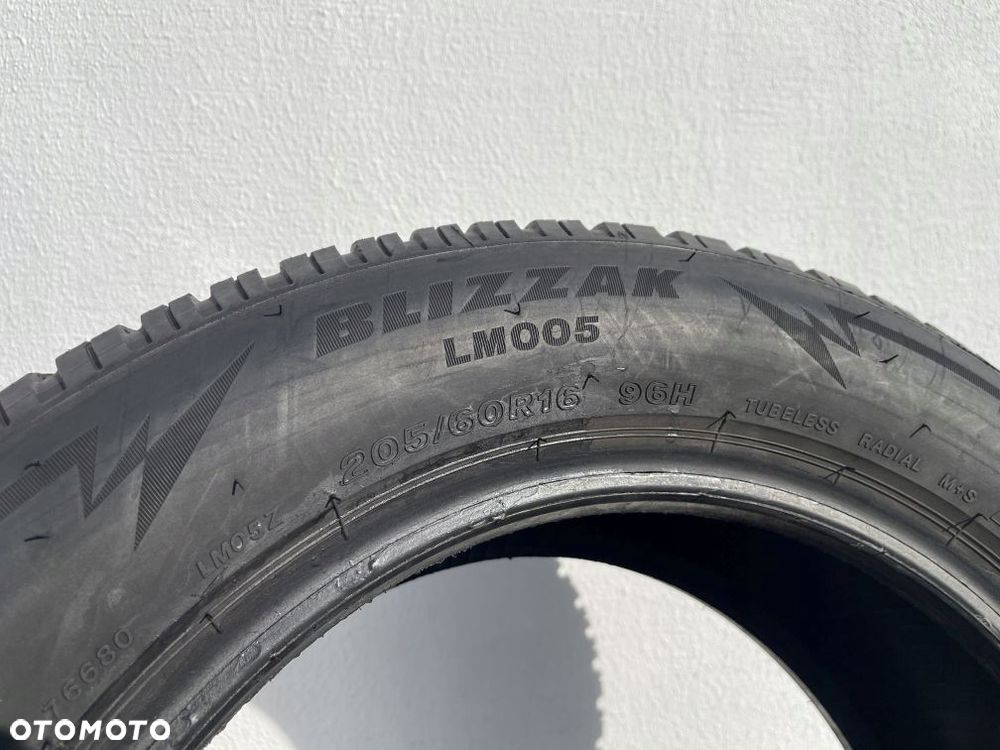 OPONY 205/60/16 96H BRIDGESTONE BLIZZAK LM005 - 6