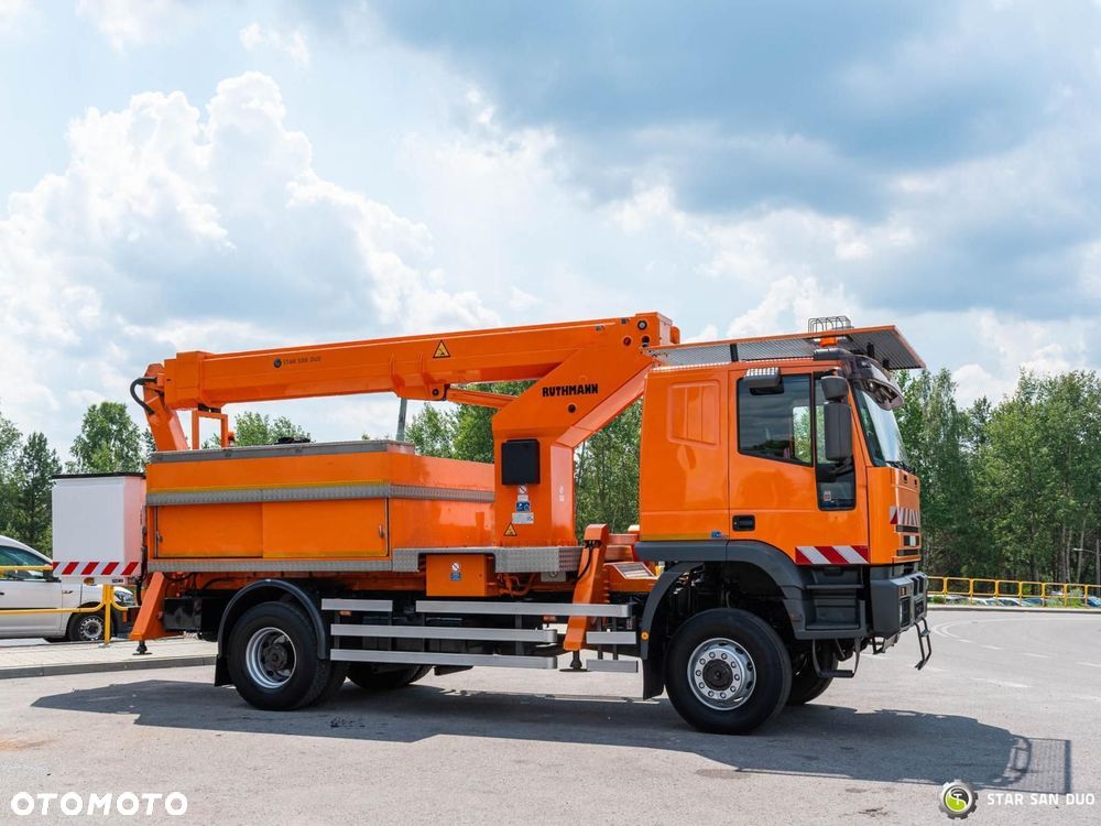 Iveco CURSOR 240 4x4 RUTHMANN T225 Podnośnik Koszowy Zwyżka - 10