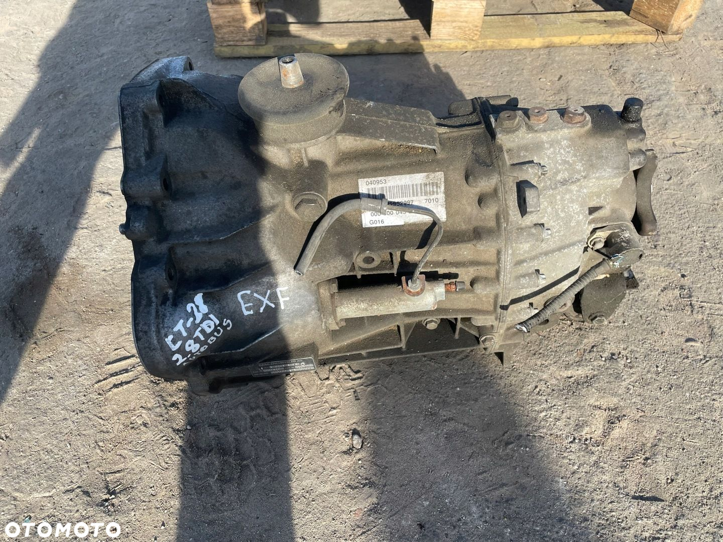 vw lt II 35 2.8 tdi skrzynia biegów manualna kod - EXF 711623 711.623 - 2