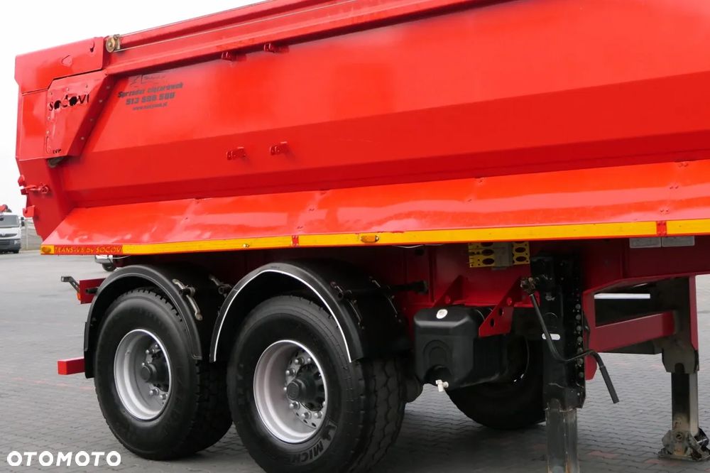 Inny CIMAR / WYWROTKA STALOWA / 19 M3 / 2 OSIE / 2018 ROK / HYDRAULICZNA KLAPA - 10